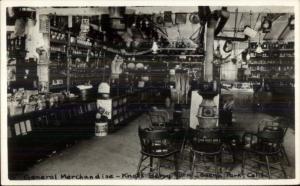 Buena Park CA Knott's Berry Farm General Store Interior Real Photo Postcard