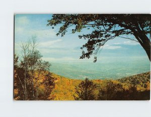 Postcard Looking Northeast toward Williamstown, Massachusetts