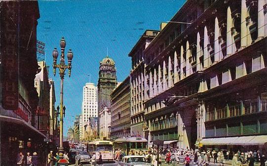 Famed Market Street San Francisco Carolina 1953