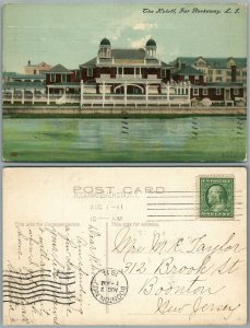 LONG ISLAND N.Y. FAR ROCKAWAY THE KULOFF 1911 ANTIQUE POSTCARD