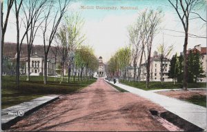 Canada McGill University Montreal Quebec Vintage Postcard C150