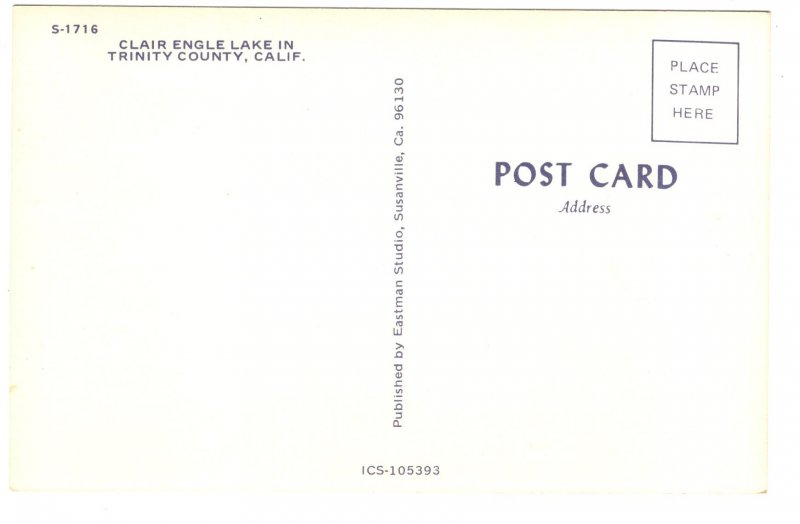 Clair Engle Lake, Trinity County, California