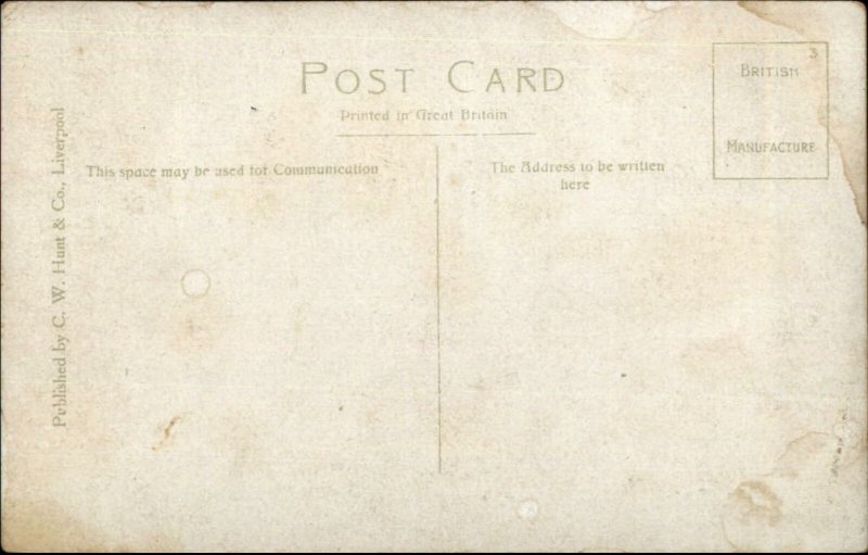 Allan Line Steamship RMS Grampian c1910 Postcard