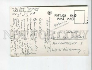 473252 South Vietnam market Saigon Germany military mail Postage Paid RPPC