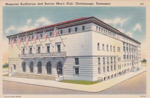 Tennessee Chattanooga Memorial Auditorium and Service Men's Club