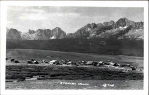 Stanley ID General View 1950s-60s Real Photo Postcard
