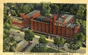 Clifton Springs Sanitarium in Clifton Springs, New York