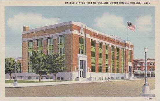 Texas Abilene United States Post Office And Court House