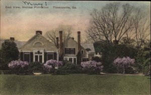 Thomasville Georgia GA Melrose Plantation East View Vintage Postcard