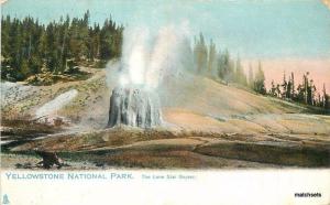 1903 Yellowstone National Park Wyoming Lone Star Geyser Tuck postcard 567