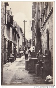 RP: Curacao , Netherland Antilles , 20-40s ; Street view ; Steegje in de Oude...