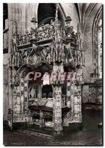 Modern Postcard Bourg en Bresse Ain Brou Church beginning XVI S Oratory of Ma...