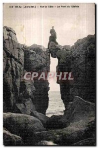 Old Postcard Batz Sur la Cote Pont du Diable