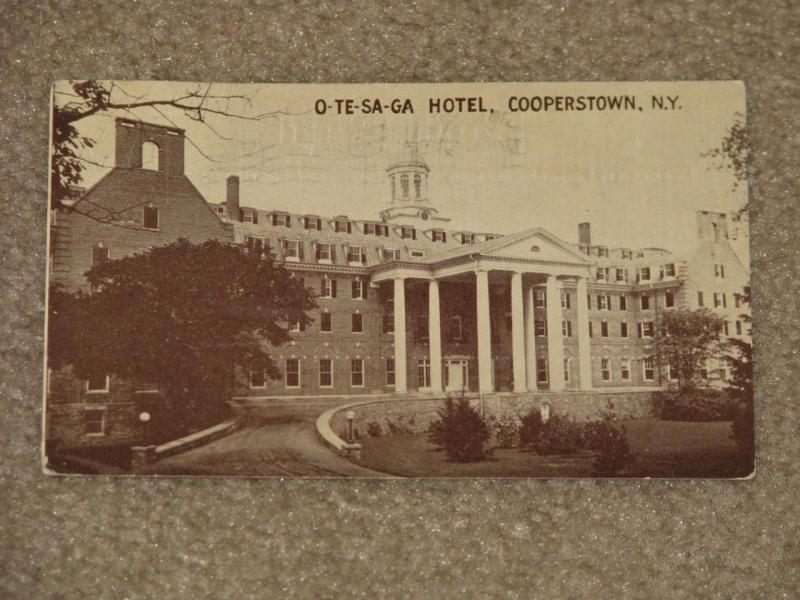 RPPC, O-TE-SA-GA Hotel, Cooperstown, N.Y., Used, early 1900`s