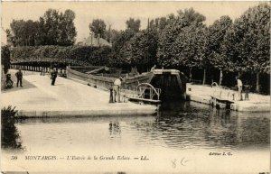 CPA MONTARGIS - L'Entrée de la Grande Ecluse (631605)