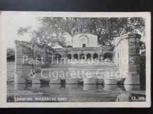 India: CAWNPORE, Massacre Ghat, Old Postcard - Pub by D. Macropolo & Co