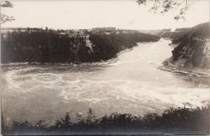 Niagara Falls area NY Unused Fred Peck Real Photo Postcard G76