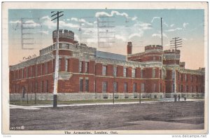 LONDON, Ontario, Canada; The Armouries, PU-1929