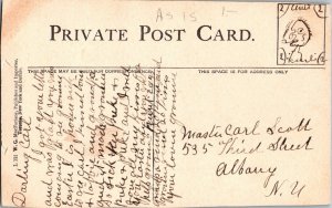 A Cheap Smoke Vintage Comic Postcard Bum Cigarette Drunk KM7