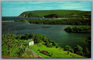Postcard Cape Breton Island Nova Scotia c1970s Ingonish Cape Smoky Unused