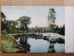 c1910 - The Lagoon - Cedar Point, O.