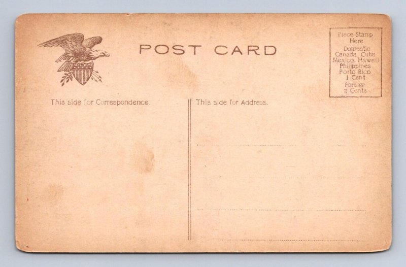 TENT ENCAMPMENT MILITARY POSTCARD (c. 1910)