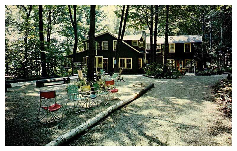 Postcard HOTEL SCENE Lee Massachusetts MA AS4836