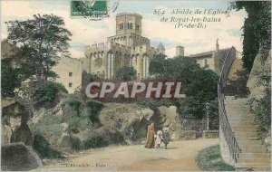 'Old Postcard Apse of the Church of Royat les Bains (D P) L''Hirondelle Paris'