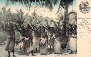 Amérique - Cocoanut Dance of the South Sea, Islanders, Hawaï, Aloha Nui fro...