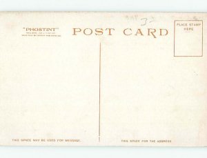 Divided-back BUILDING SCENE Providence Rhode Island RI AE8825