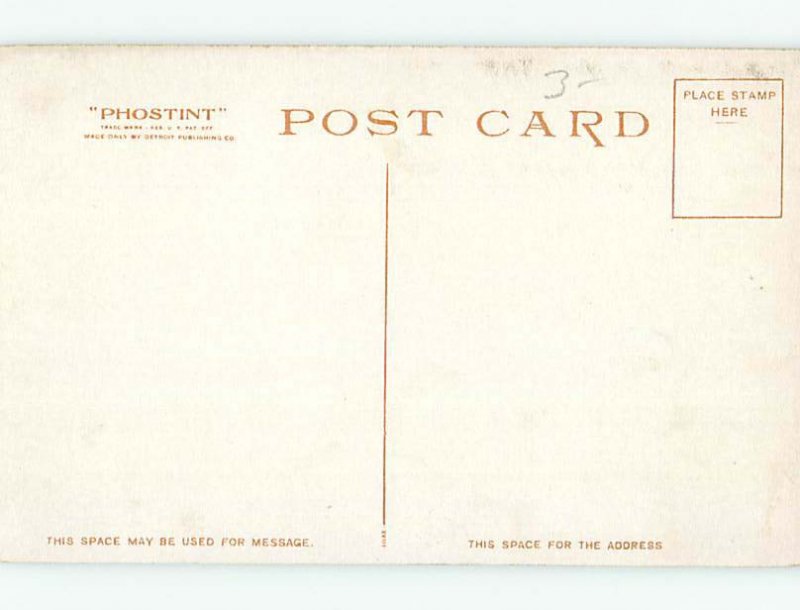 Divided-back BUILDING SCENE Providence Rhode Island RI AE8825