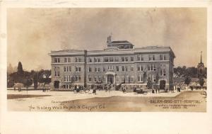 E92/ Salem Ohio Real Photo RPPC Postcard Columbiana 1912 City Hospital 4