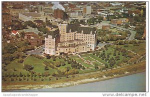 Canada Aerial View Bessborough Hotel Saskatoon Saskatchewan