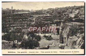 Postcard Old Bethlehem Vue Generale