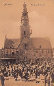 ALKMAAR WAAG KAASMARKT NETHERLANDS~PHOTO POSTCARD