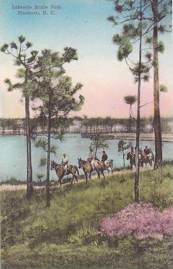 North Carolina Pinehurst Lakeside Bridle Path Albertype