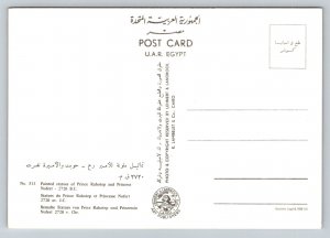 Prince Rahotep  Princess Nofert   Egypt  Postcard