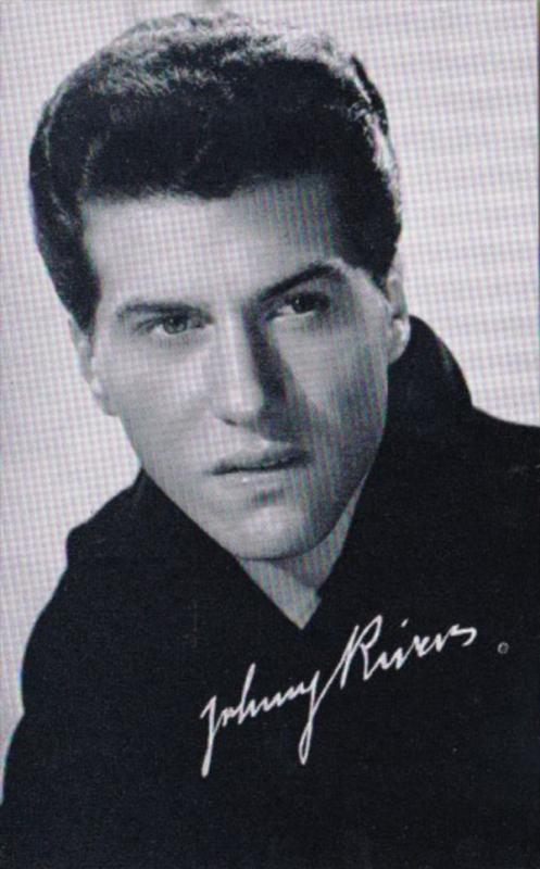 Vintage Arcade Card Johnny Rivers