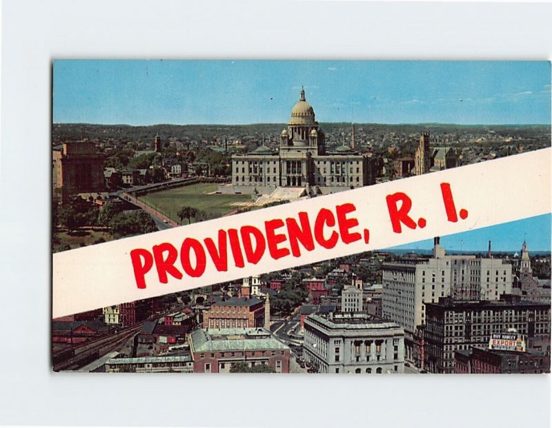 Postcard Providence Rhode Island USA