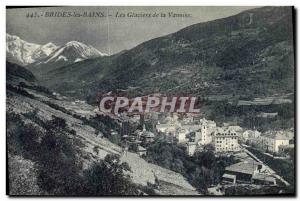 Old Postcard Brides les Bains Vanoise Glaciers