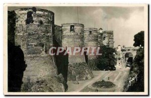 Old Postcard Angers Maine et Loire Chateau