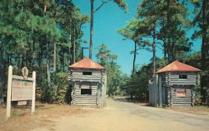 Vintage Postcard Virginia Dare Birthplace Forth Raleigh Manteo North Carolina NC