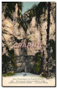 Old Postcard From Around Salins Les Bains Nans-sous-Sainte-Anne The hollow Biard