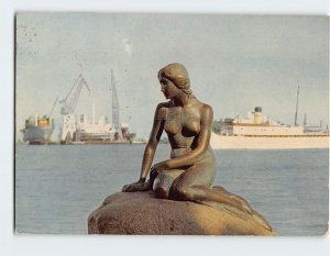 Postcard The Little Mermaid, Copenhagen, Denmark