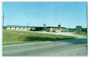 c1960 Hillcrest Manor Motel And Restaurant Roadside Seebree Kentucky KY Postcard