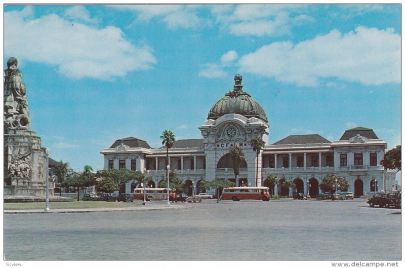 LOURENCO MARQUES, Mac Mahon´s Square and Railway Station, Mozambique, 40-60s