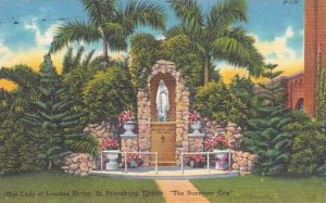 Florida Saint Petersburg Our Lady Of Lourdes Shrine The Sunshine City 1903