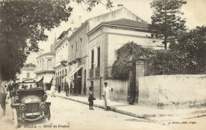 PC CPA ALGERIA, COLÉA, HOTEL DE FRANCE, J. GEISER, VINTAGE POSTCARD (b8401)