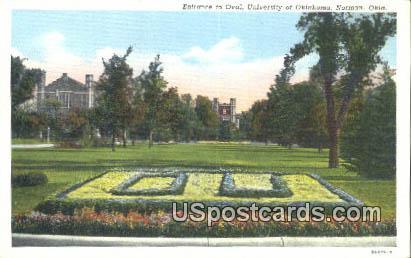 Oval, University of Oklahoma Norman OK Unused