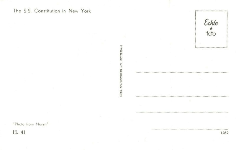 The S.S. Constitution in New York 05.16